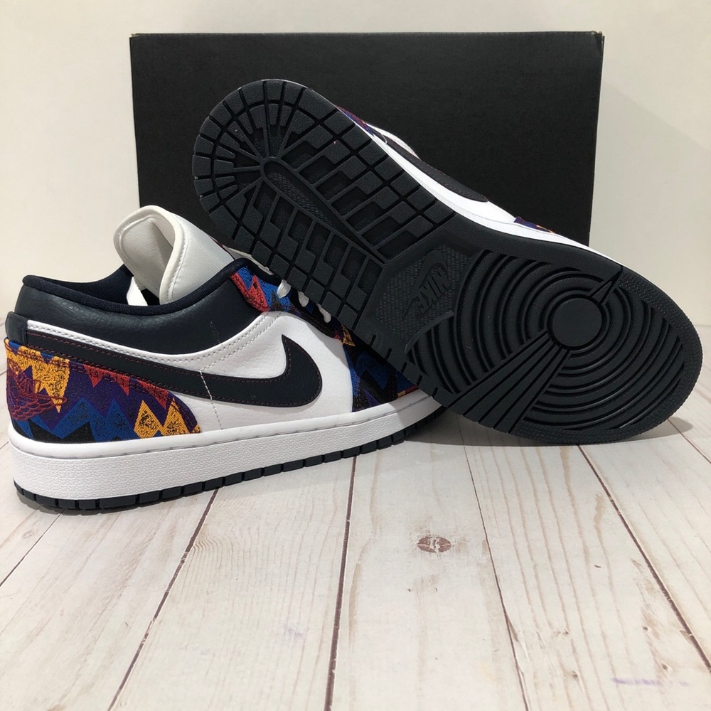 Nike Air Jordan 1 Retro Low Nothing But Net - Picture 11 of 12